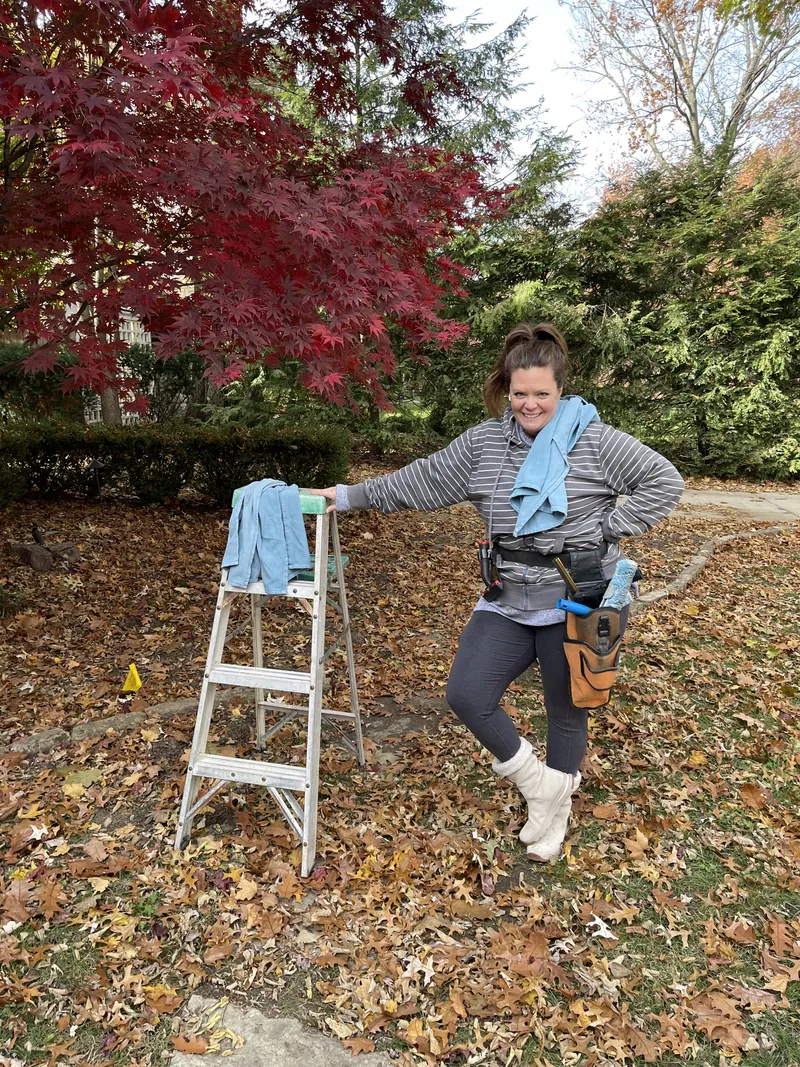 Leah Bell, co-owner of Sparkle Window Cleaners